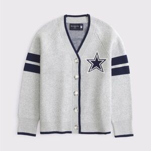 Abercrombie & Fitch Dallas Cowboys LuxeLoft Cardigan